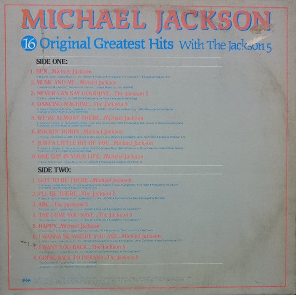 Master Release: 14 Greatest Hits by Michael Jackson