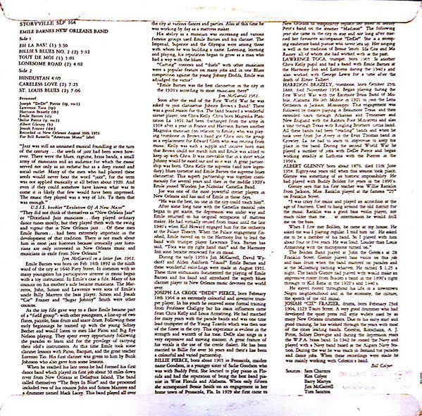 Release: American Music By Emile Barnes-Vinyl-Denmark-None-SLP 164-2615055