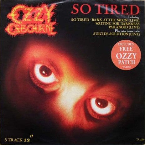 Master Release: So Tired by Ozzy Osbourne