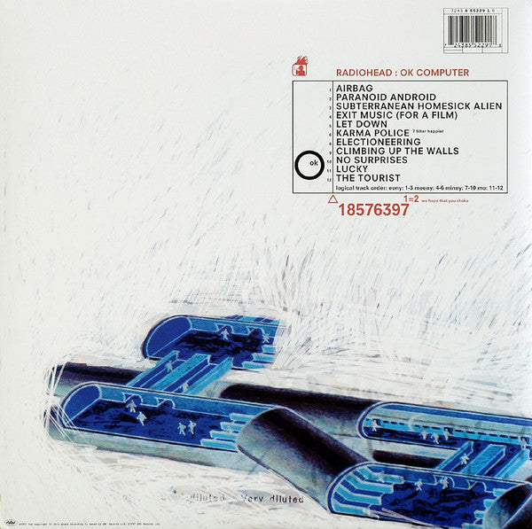 Release: OK Computer-Vinyl-Worldwide-2008-7243 8 55229 1 8, 7243 8 55229 1 8-7540273