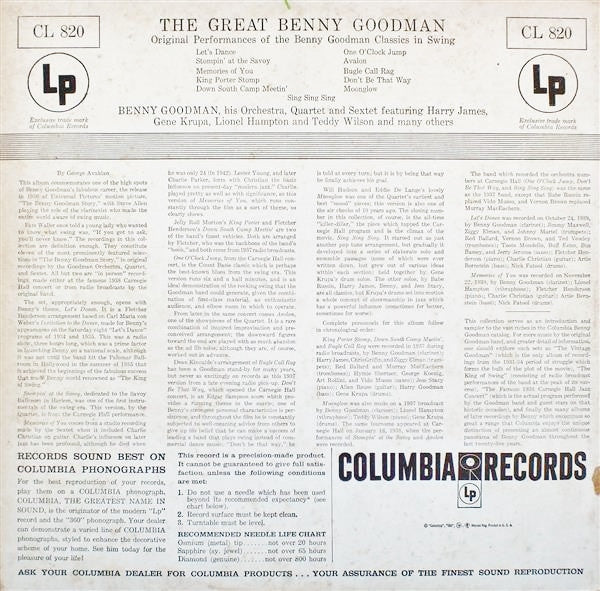 The Great Benny Goodman