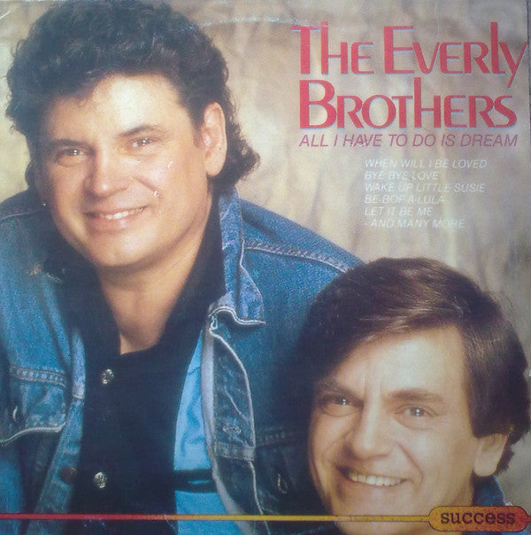 Master Release: All I Have To Do Is Dream by Everly Brothers