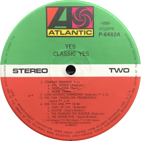 Classic Yes