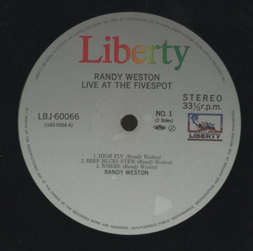Live At The Fivespot