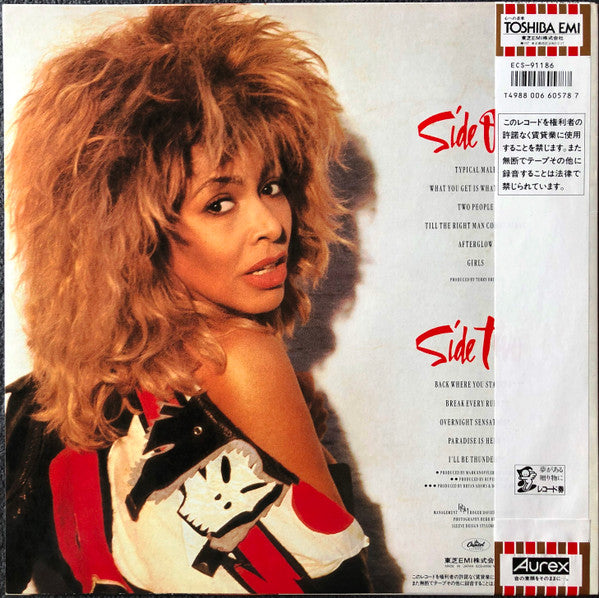 Release: Break Every Rule-Vinyl-Japan-1986-ECS-91186-7596375