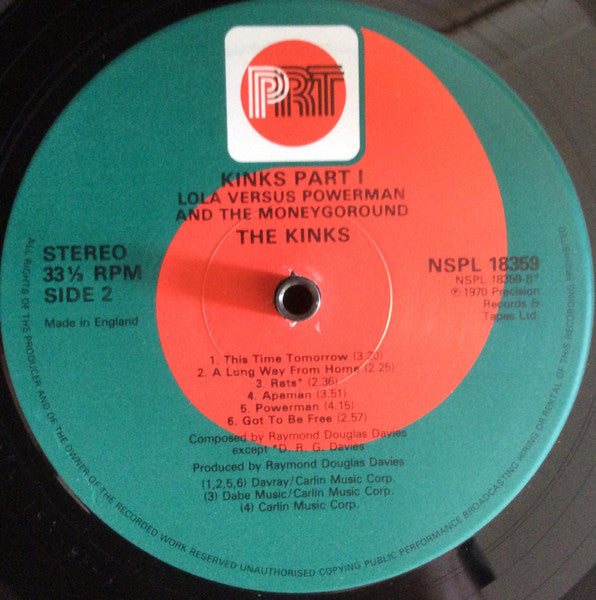 Part 1 Lola Versus Powerman And The Moneygoround