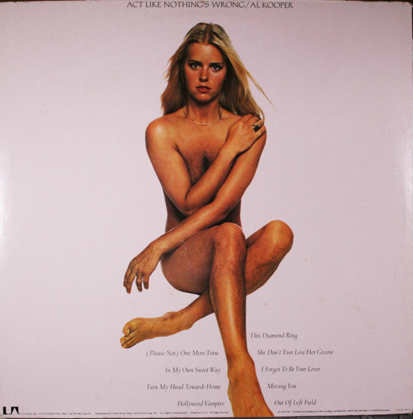 Release: Act Like Nothing's Wrong-Vinyl-US-1976-UA-LA 702-G-2435172