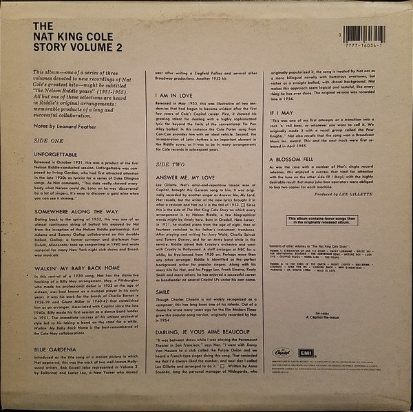 Master Release: The Nat King Cole Story: Volume 2 by Nat King Cole