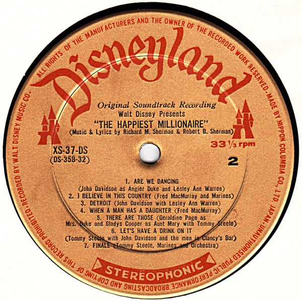 Walt Disney's The Happiest Millionaire - Original Soundtrack Recording (Golden Series, Deluxe Edition)