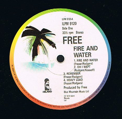 Release: Fire And Water-Vinyl-UK-1993-ILPM 9120, 842 556-1-1651545