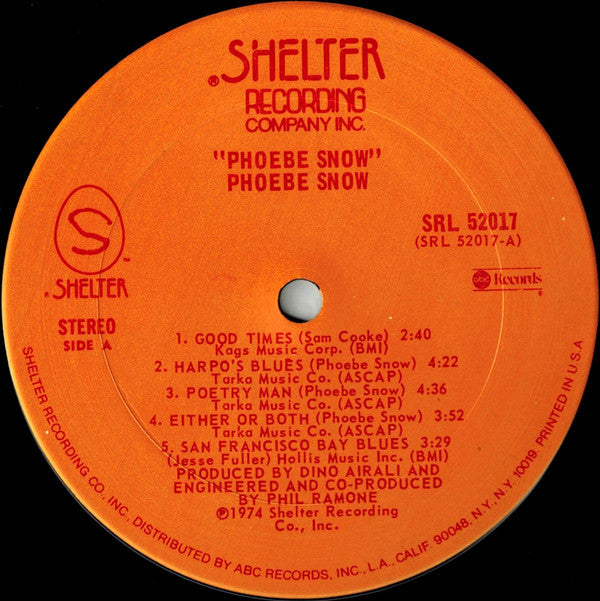Release: Phoebe Snow-Vinyl-US-None-SRL 52017-9405503