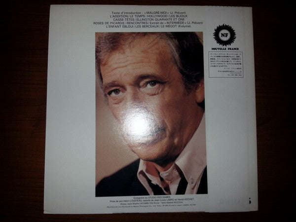 Release: Montand D'hier Et D'aujourd'hui-Vinyl-Japan-1980-FDX-483-8445675