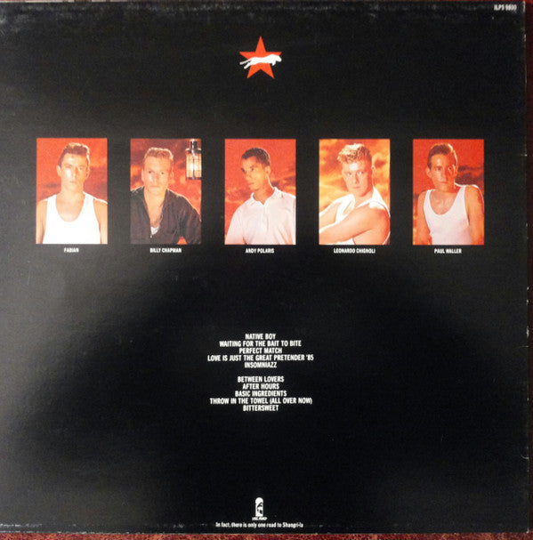 Release: Shangri-La-Vinyl-UK-1985-ILPS 9830-1532190