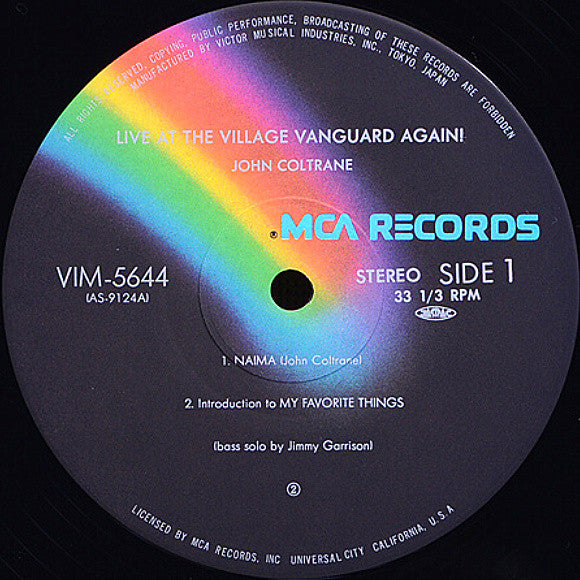 Live At The Village Vanguard Again!