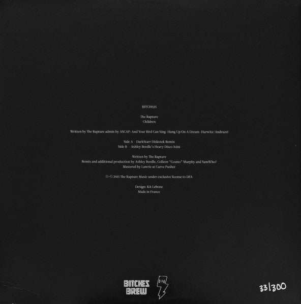 Release: Children-Vinyl-UK-2012-BITCH025, dfa2343-3818105
