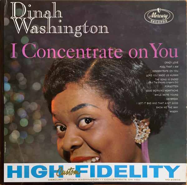 I Concentrate On You