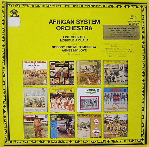 Master Release: Fine Country by African System Orchestra