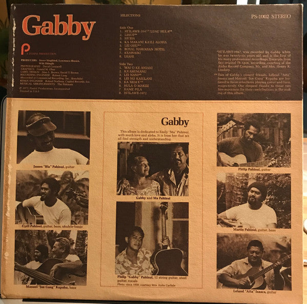 Release: Gabby-Vinyl-US-1972-PS-1002-3126360