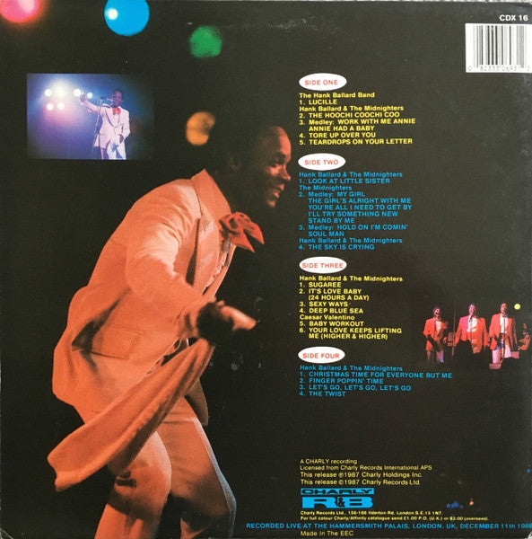 Master Release: Live At The Palais by Hank Ballard & The Midnighters