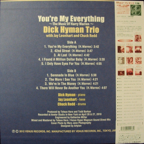 Release: You're My Everything (The Music Of Harry Warren)-Vinyl-Japan-2012-VHJD-58-4573481