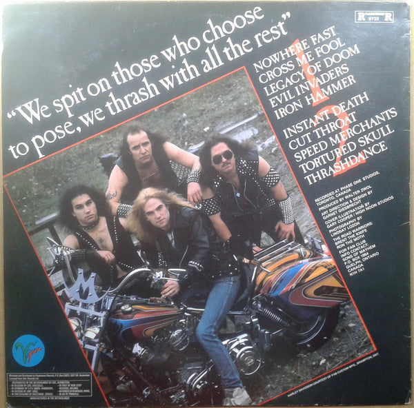 Release: Evil Invaders-Vinyl-Europe-1985-RR 9732, RR 9732-2122060