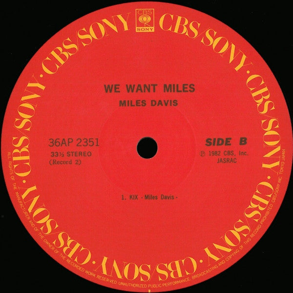 We Want Miles