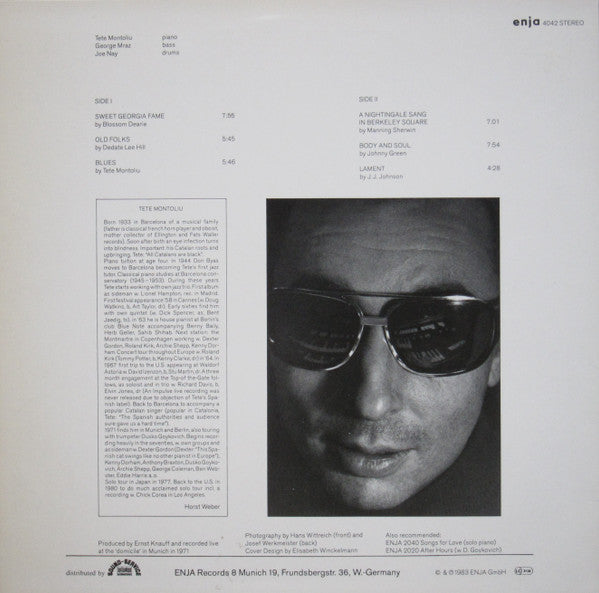 Release: Body & Soul-Vinyl-Germany-1983-enja 4042-2180017
