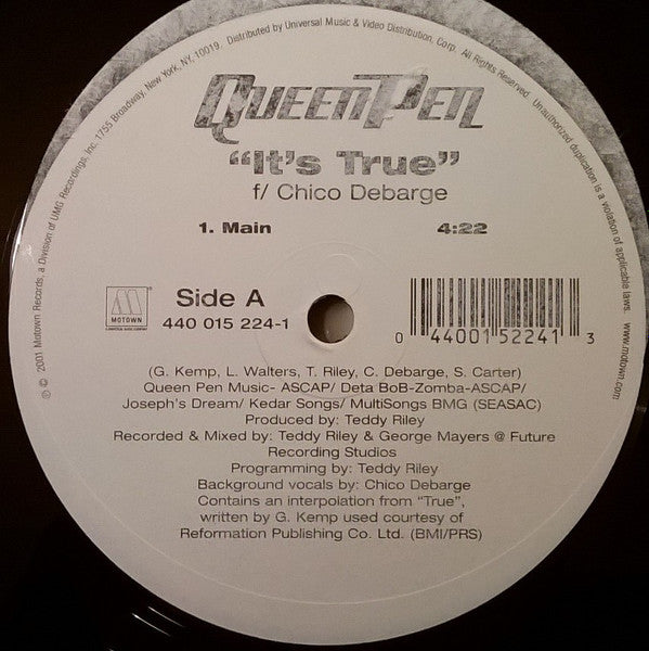Master Release: It's True by Queen Pen