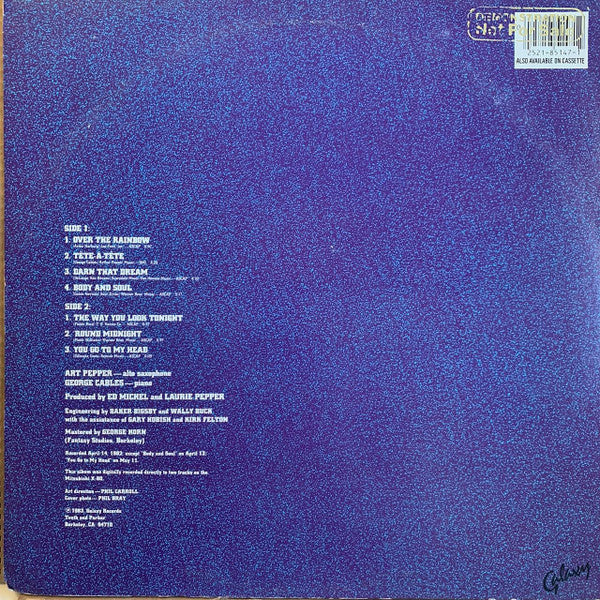 Master Release: Tête-À-Tête by Art Pepper