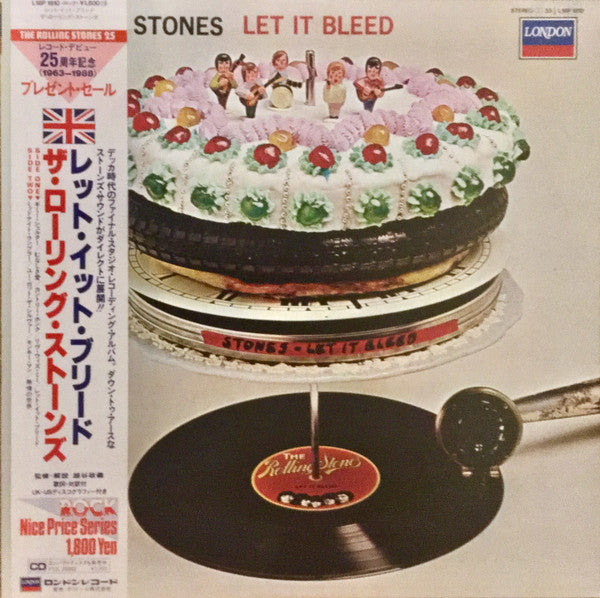 Release: Let It Bleed-Vinyl-Japan-1988-L18P 1810-4224427