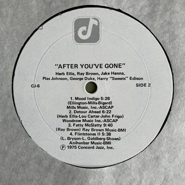 After You've Gone