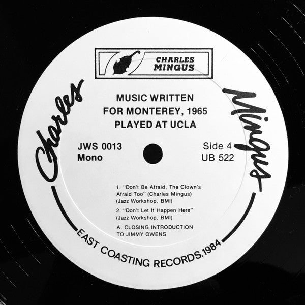 Music Written For Monterey, 1965 Not Heard... Played In Its Entirety, At UCLA