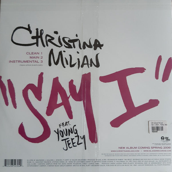 Release: Say I-Vinyl-US-2006-B0006316-11-1209737