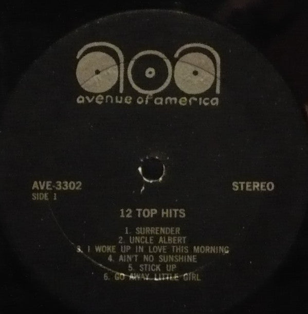 Release: Unknown Release-Vinyl-Canada-1972-AVE-3302-7295052