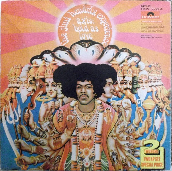 Master Release: Are You Experienced / Axis: Bold As Love by The Jimi Hendrix Experience