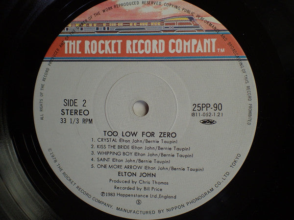 Too Low For Zero