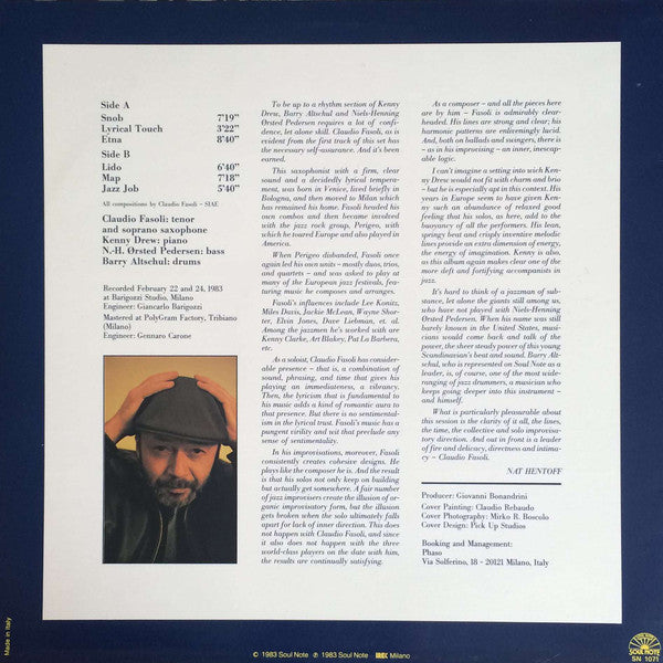 Release: Lido-Vinyl-Italy-1983-SN 1071-2678510