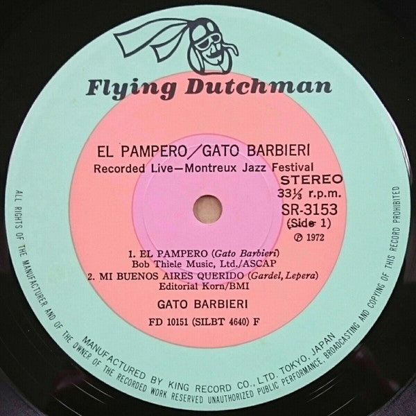Master Release: El Pampero by Gato Barbieri