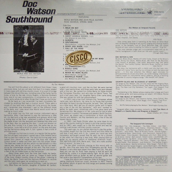 Master Release: Southbound by Doc Watson
