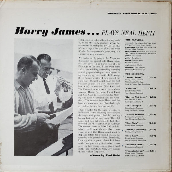 Master Release: Harry James Plays Neal Hefti by Harry James (2)