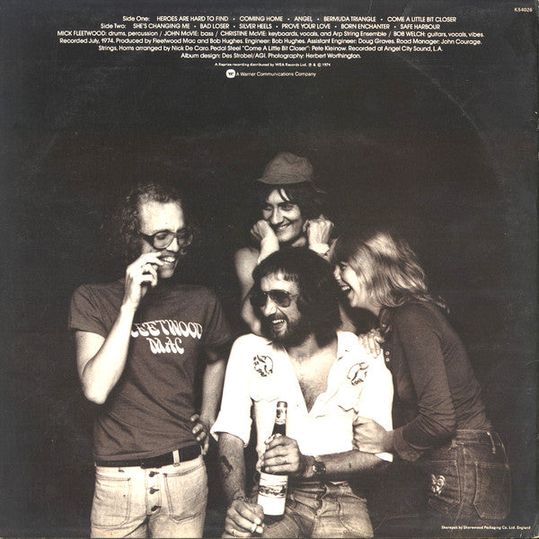 Release: Heroes Are Hard To Find-Vinyl-UK-1974-K54026, K 54026-1787187