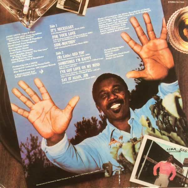 Release: It's Necessary - Live From Jimmy Smith's Supper Club-Vinyl-Japan-1978-RJ-7344-8886620