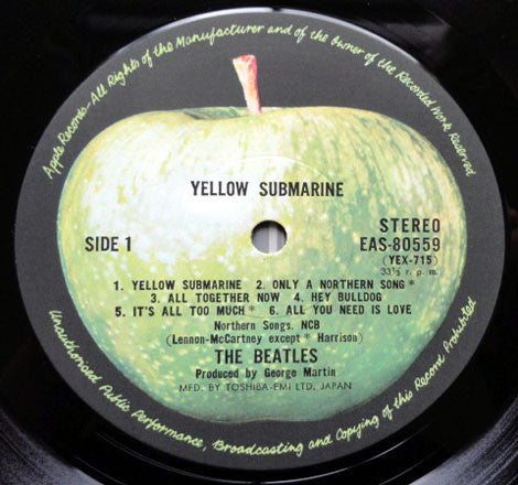 Yellow Submarine = イエロー・サブマリン