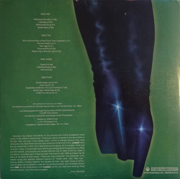 Master Release: 1969 Velvet Underground Live With Lou Reed by The Velvet Underground