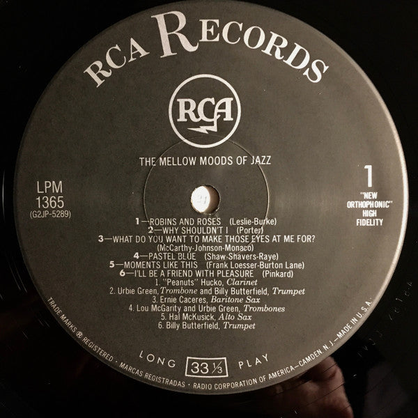 The Mellow Moods Of Jazz