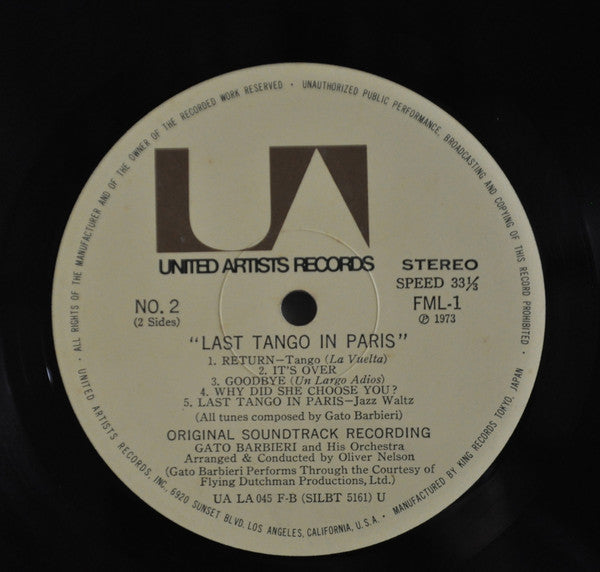 Last Tango In Paris