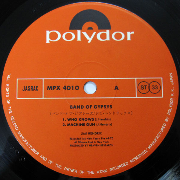 Band Of Gypsys