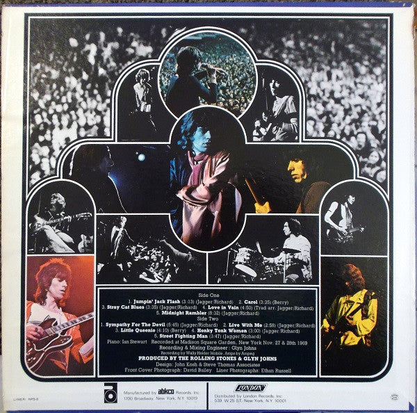 Release: Get Yer Ya-Ya's Out! (The Rolling Stones In Concert)-Vinyl-US-1970-NPS-5-4068030