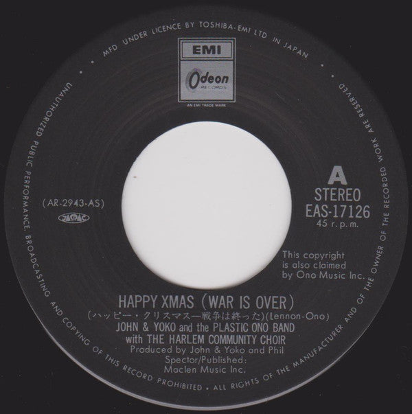 Happy Xmas (War Is Over) / Listen, The Snow Is Falling