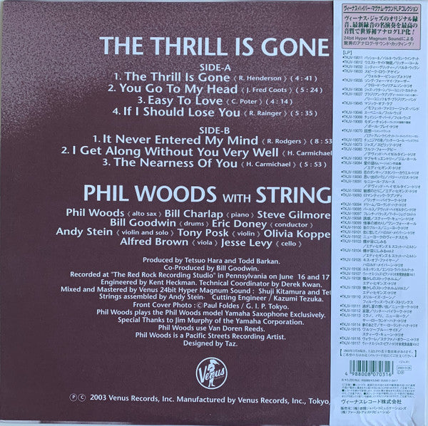 Release: The Thrill Is Gone-Vinyl-Japan-2003-TKJV-19110-9288526
